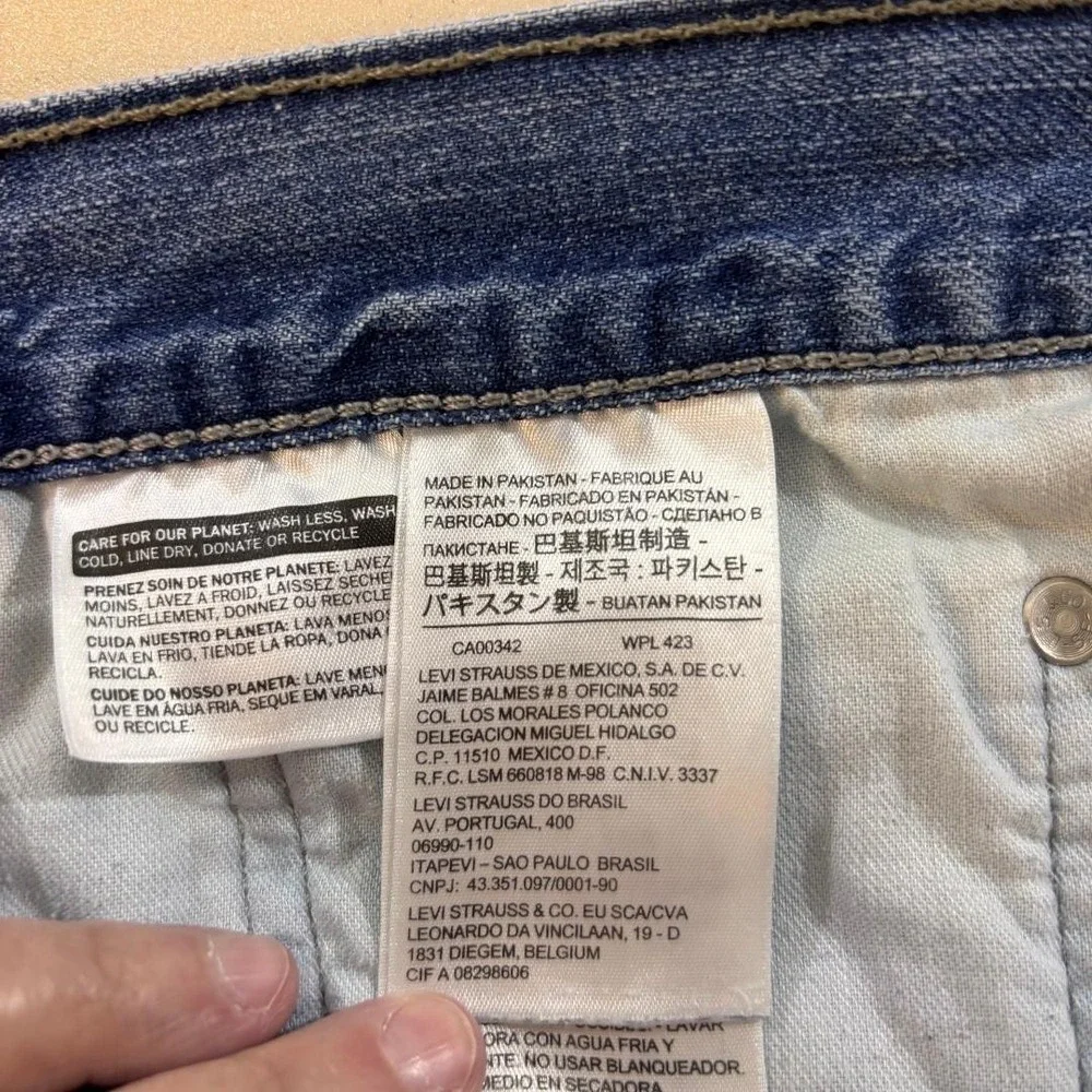 Levi's‎ 514 Jeans Men's Size 38X30 (38X31) Wide Leg